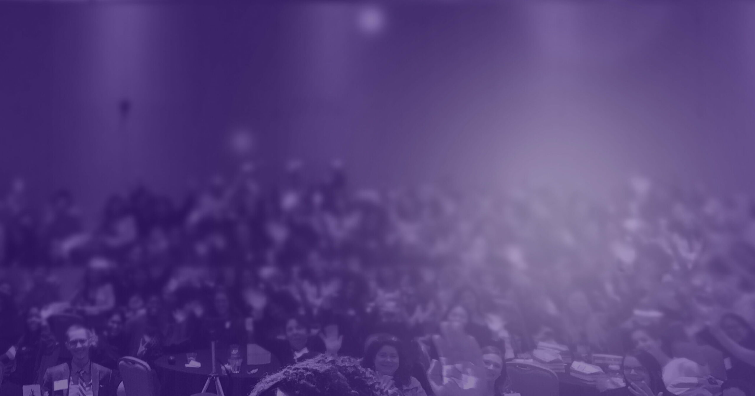 larger purple crowd background image